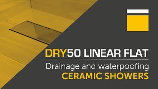 DRY50 LINEAL FLAT INSTALLATION [upl. by Niram571]