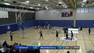 RSEQ Basketball D2 masculin 🏀 Montmorency  Dawson 11152024 [upl. by Uel]