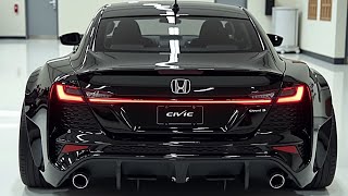 2025 Honda Civic Revealed  Redefining Fuel Efficiency with 49 MPG [upl. by Nerb]