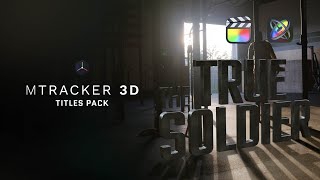 mTracker 3D Titles Pack  Collection of Trackable 3D Titles for mTracker 3D  MotionVFX [upl. by Eugine]