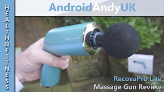 RecovaPro Lite Massage Gun Review [upl. by Marchese421]