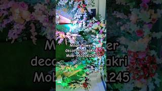 stage decoration decoration stage marriage wedding trendingshorts shortvideo youtubeshorts [upl. by Sulokcin312]