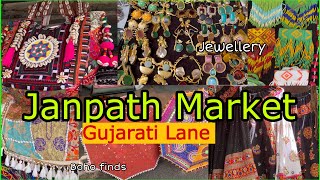 Janpath Market GUJRATI LANE😍 best BOHO amp ETHNIC COLLECTION [upl. by Kylah]