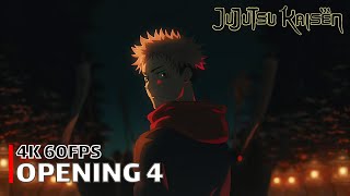 Jujutsu Kaisen  Opening 4 【SPECIALZ】 4K 60FPS Creditless  CC [upl. by Hayyim908]