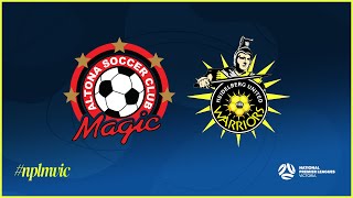 2024 NPLMVIC Round 1 Altona Magic SC v Heidelberg United FC [upl. by Ynohtn]