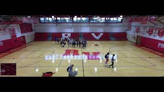 Rancocas Valley vs Bishop Eustace Prep High School Girls Varsity Volleyball [upl. by Ynneg773]