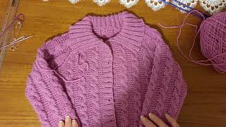 83 Attaching a Knitted Collar Sheilas Just Knitting [upl. by Tterrag]