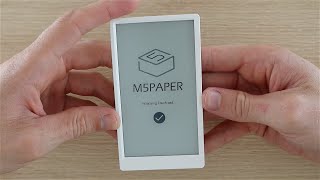 The M5 Paper A TabletStyle Development Board With An Eink Touch Display [upl. by Holey]