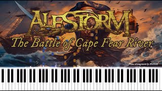 Alestorm  The Battle of Cape Fear River  Piano arrangement [upl. by Kantor]