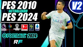 PES 2010 Actualizado 2024 v2 [upl. by Macfadyn]