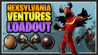 Cloaked Shadow Hexsylvania VENTURES LOADOUT  Fortnite Save the World [upl. by Analiese]