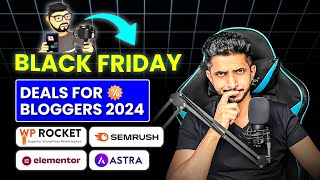 Best WordPress Black Friday Deals 2024 🔥  Deals For Bloggers amp SEO Experts [upl. by Reilly]