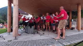 Ebensee am Traunsee  AGV Kohlröserl beim Trüföbankerl  16082024 [upl. by Dduj478]