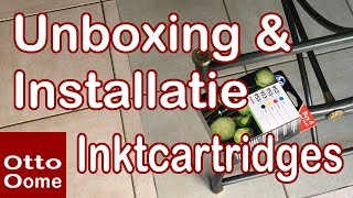 Unboxing en Installatie van HPinktcartridges [upl. by Cynara]