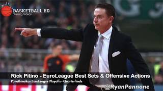 Rick Pitino Best Sets amp Plays Panathinaikos 2019 Euroleague Quarterfinals [upl. by Ilrebma]