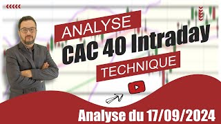 CAC 40 Point Matinal du 17092024 par boursikoter [upl. by Benni]