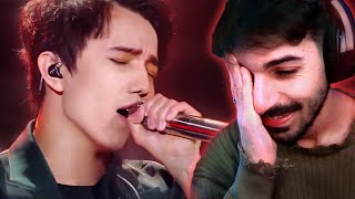 REACTION Dimash Kudaibergen  SOS  ALIEN VOICE [upl. by Auqenaj]