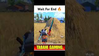 Wait For End TABAHIGAMING99  bgmi shorts pubgmobile waitforend pubg [upl. by Enilorac]