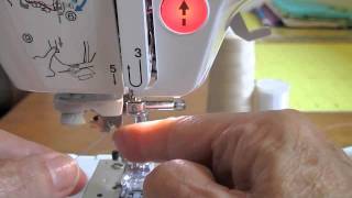 How to Thread a Sewing Machine Sewing Basics [upl. by Aehsel]