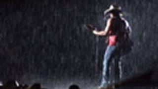 Kenny Chesney  Theres Something Sexy About The Rain Live Performance In A Dallas Rainstorm [upl. by Noremac]