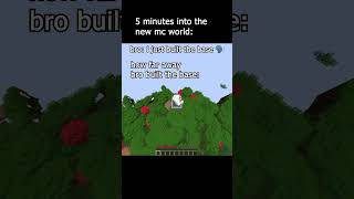 How did bro even get there so fast minecraft memes minecraftmemes gaming fyp minecraftshorts [upl. by Earb]