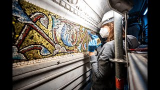 Florence Baptistery restoration behind the scenes [upl. by Landes]