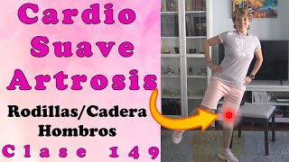 Cardio para Artrosis Rodilla y Cadera Personas mayores o Principiantes Clase nº 149  kanimoo [upl. by Oberg325]