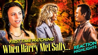 Leia charmed by WHEN HARRY MET SALLY 1989 Movie Reaction FIRST TIME WATCHING [upl. by Nanice577]