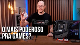 A MAIS PODEROSA CPU GAMER Testamos o Intel Core i910900K [upl. by Kailey]