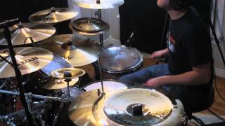 Gravitys Union and Away We Go  Coheed and Cambria Drum Covers [upl. by Ynnek]