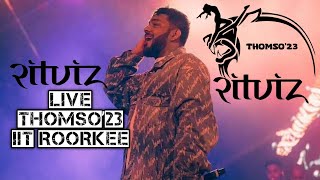 Ritviz Thomso 2023 IIT Roorkee । Ritviz Live IIT Roorkee Thomso 23 । KunwarNama [upl. by Ramar]