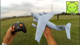 Avion C17 de RC para aprender a volar Review en español DRONEPEDIA [upl. by Eirelav]