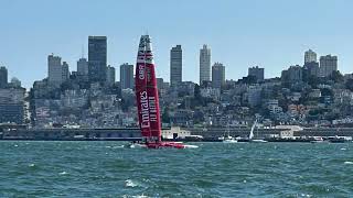 Sail GP 2024 on San Francisco Bay [upl. by Rimaa]