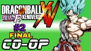 Dragon Ball Fukkatsu no F Xenoverse Missões CoOp 2 FINAL  Deuses Saiyajins Imortais [upl. by Sanger]