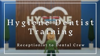 🦷Hygiene Dentist Training  Roblox LR POV [upl. by Ahsiela]