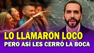 El DIA QUE LLAMARON LOCO A Nayib Bukele [upl. by Jehias]