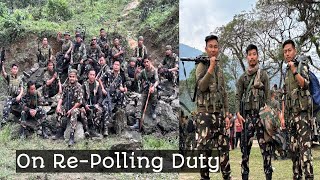 On Repoll Duty  Election Duty at Arunachal Pradesh  NE India 🇮🇳 [upl. by Nosrettap]