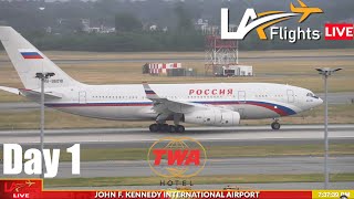 🔴LIVE JFK AIRPORT ACTION  John F Kennedy International  Live Plane Spotting [upl. by Vrablik]