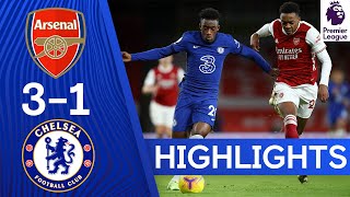 Arsenal 31 Chelsea  Premier League Highlights [upl. by Shaefer]