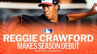 Reggie Crawford makes DoubleA debut  MiLB Highlights [upl. by Tanaka]