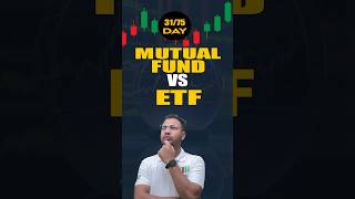 Day 3175 ETF vs Mutual Funds which is better for investment stockmarket mutualfunds shorts [upl. by Dorolice]