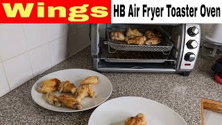 Wings Hamilton Beach SureCrisp Air Fryer Toaster Oven Recipe [upl. by Murat]