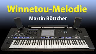 WinnetouMelodie  Martin Böttcher  Keyboard Yamaha Genos Cover Instrumental [upl. by Niowtna]