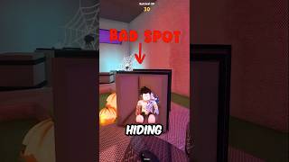 BEST HIDING SPOT in MM2 Roblox roblox mm2 shorts [upl. by Ennovahc693]