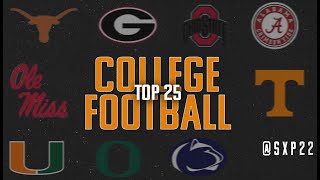 TOP 25 College Football Week 9 2024 [upl. by Jensen217]