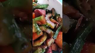 veges okra sitaw kalabasaampalaya w pork [upl. by Adali]