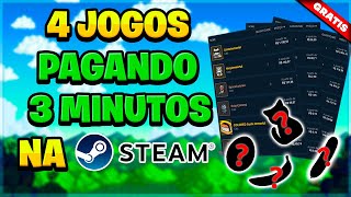 Ganhe Dinheiro Jogando 4 Jogos da Steam Drops a Cada 3 Minutos [upl. by Krucik444]