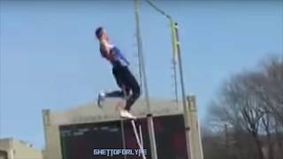 Pole Vaulting Fail Ouch [upl. by Darryn]