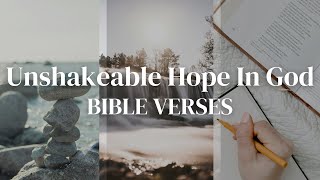 Bible Verses About Hope  Uplifting Scriptures to Strengthen Faith in God [upl. by Vial]