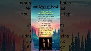 Imagine Dragons  Whatever It Takes Lyrics shorts [upl. by Venita45]